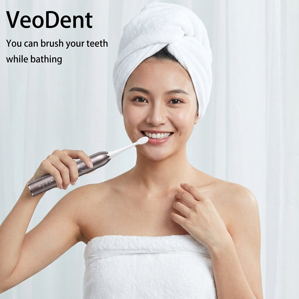 VeoDent Sonic Toothbrush – 5 Cleaning Modes & Long-Lasting Battery