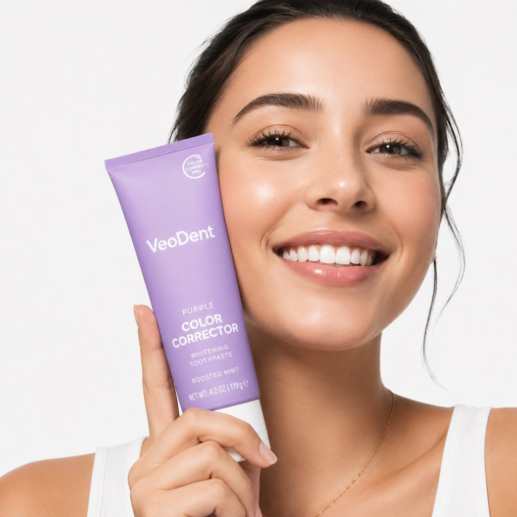 VeoDent-Purple Whitening Toothpaste Cleaning Care